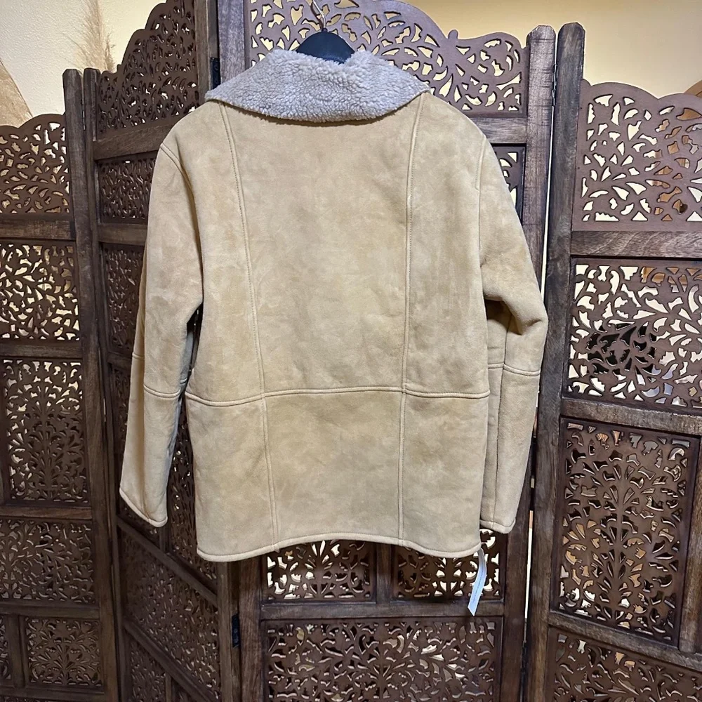 NEW NWT Reformation Suede Veda Jacket - Picture 4 of 4